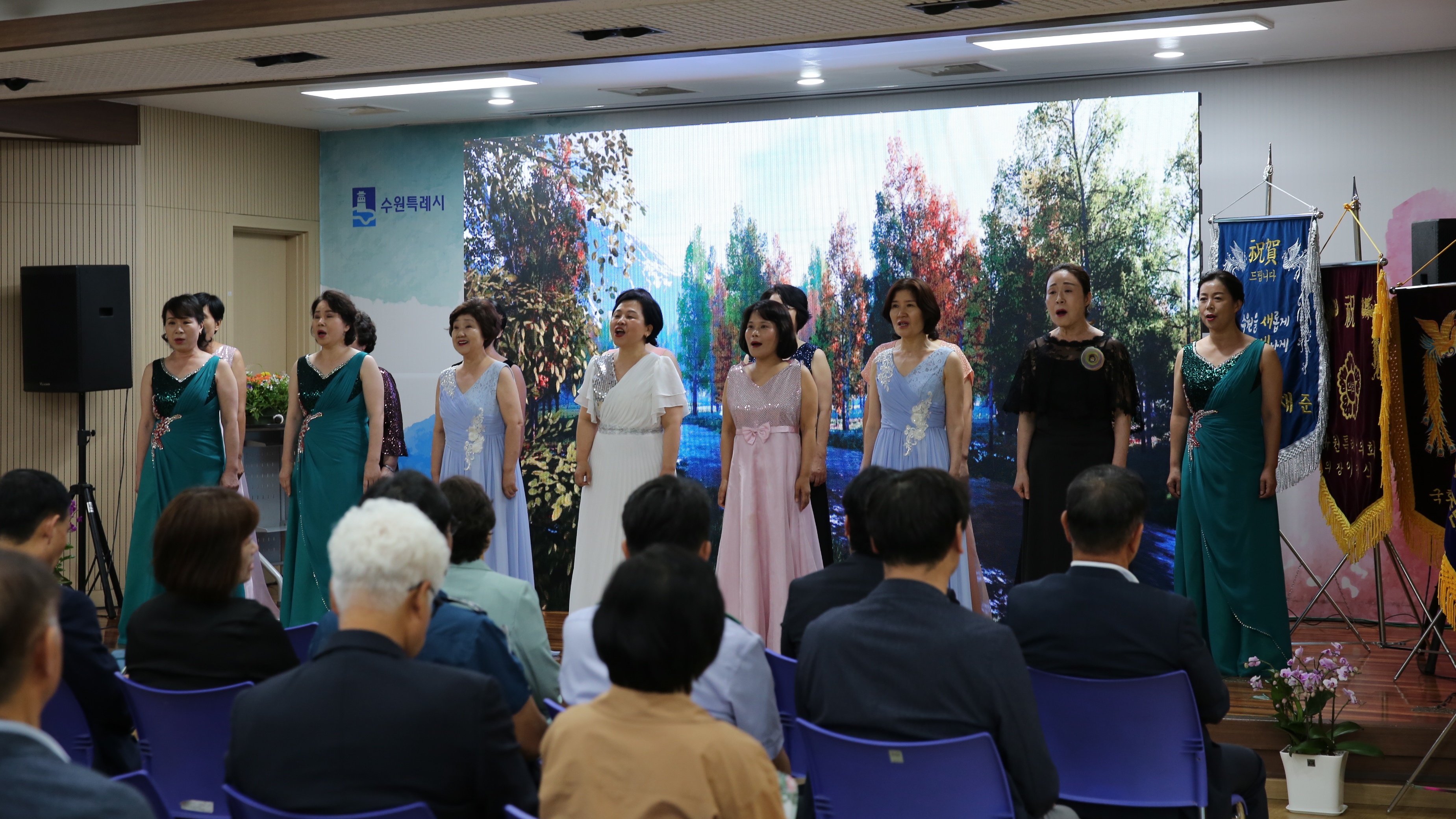 정자3동 주민총회2번 사진